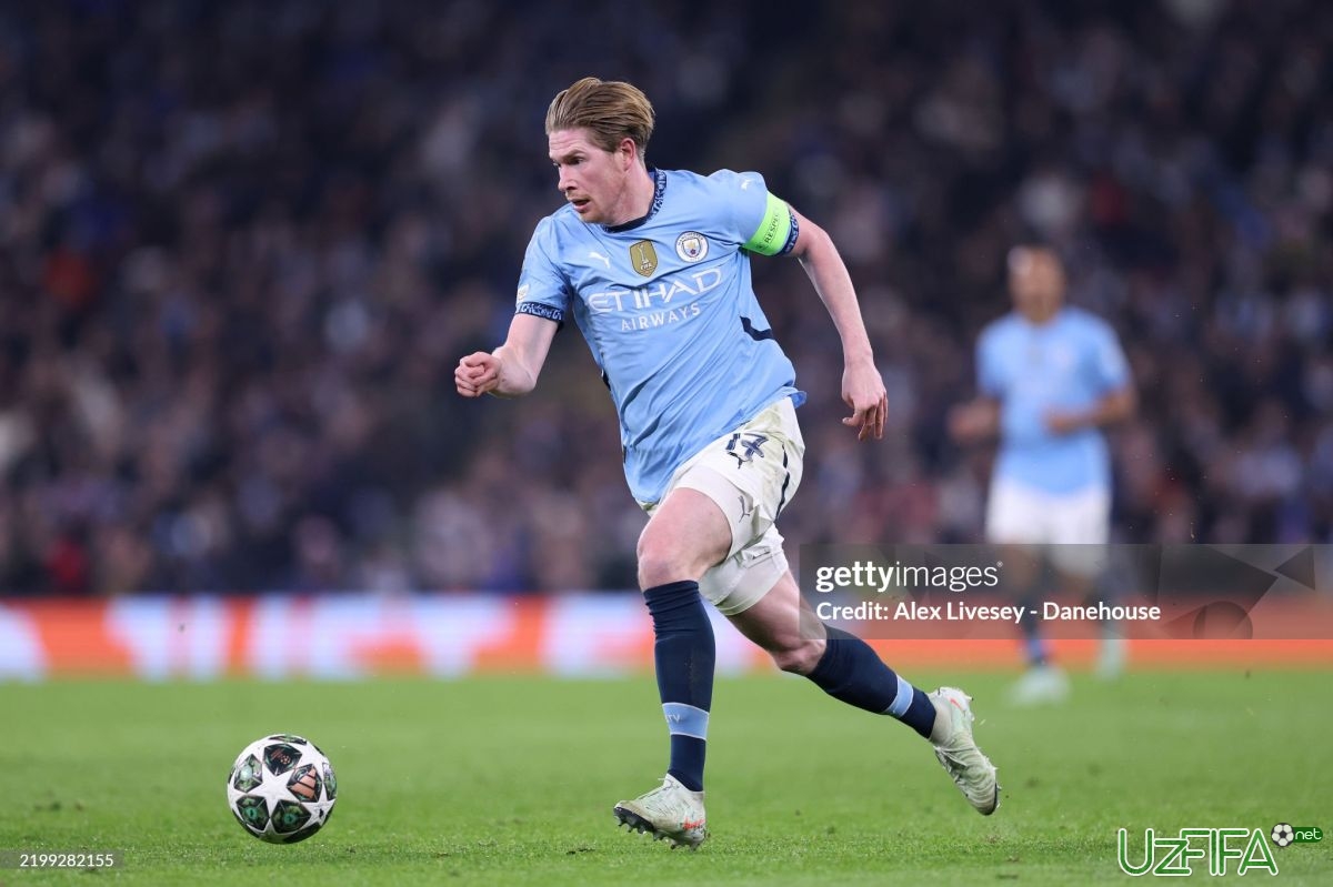 Manchester Siti De Bryuyne o'rniga asosiy nomzodni aniqlab oldi - uzfifa.net.