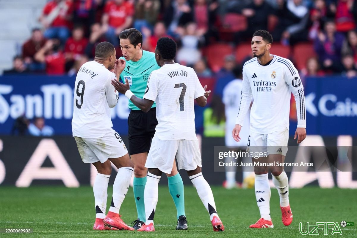 Ish yakunlandi! Bellingemga qizil bergan hakam jazolanmaydi - uzfifa.net.