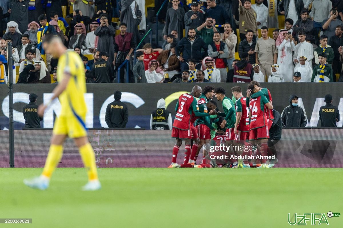                           Saudiya Arabistoni. Viynaldumning dubli "Al Nassr"ni mag'lub qildi		- uzfifa.net.