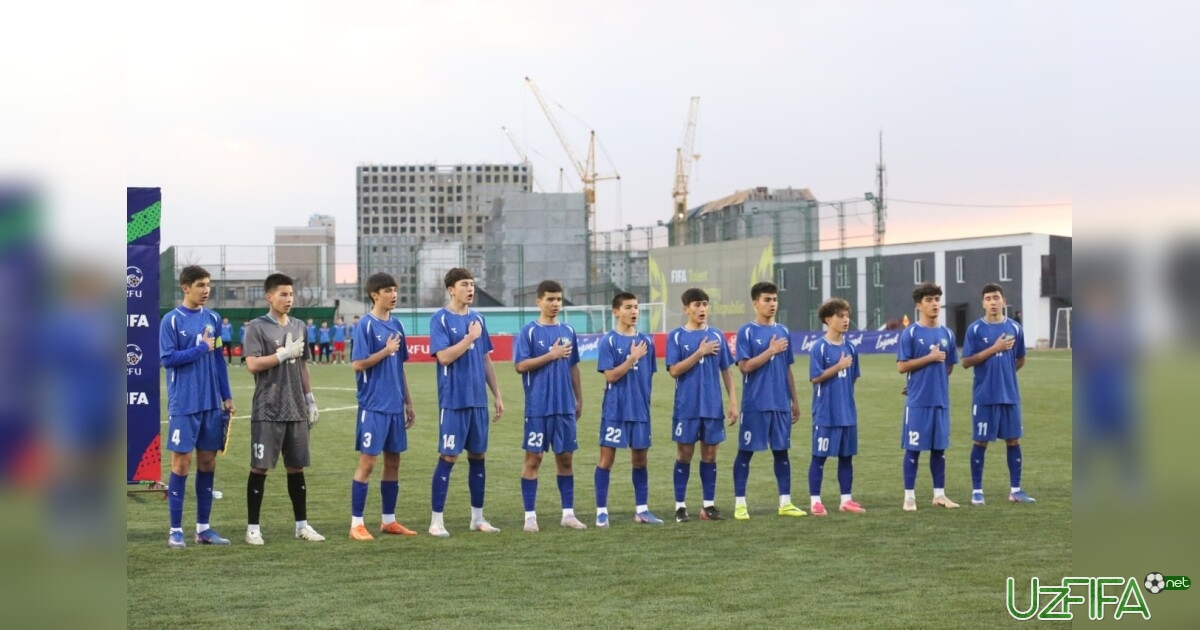 O'zbekiston U-15 terma jamoasi xalqaro musobaqada 4-o'rinni oldi- uzfifa.net.