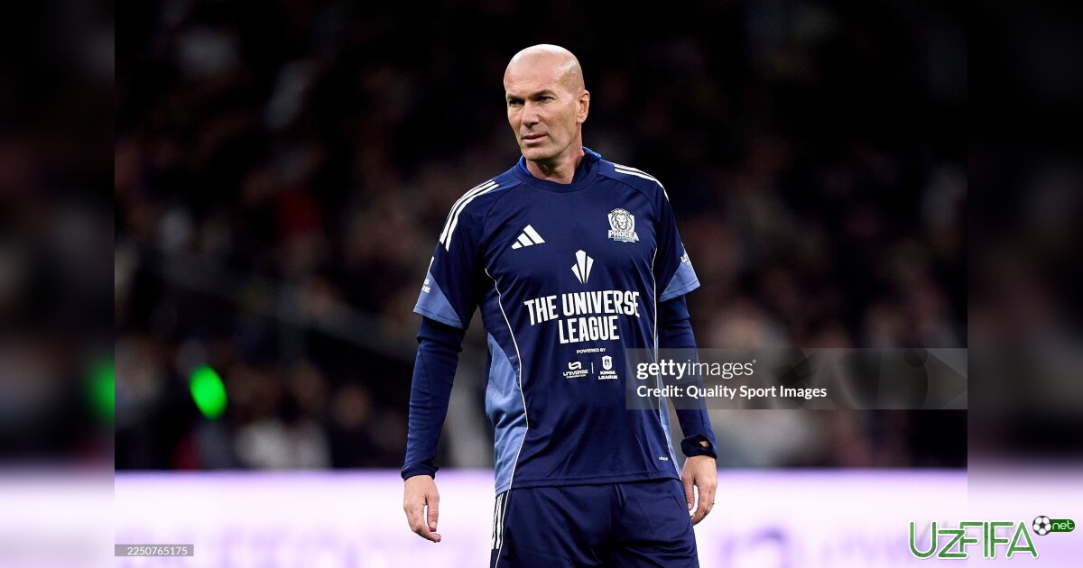 APL top-klubi Zidan bilan shartnoma imzolamoqchi bo'lgan- uzfifa.net.