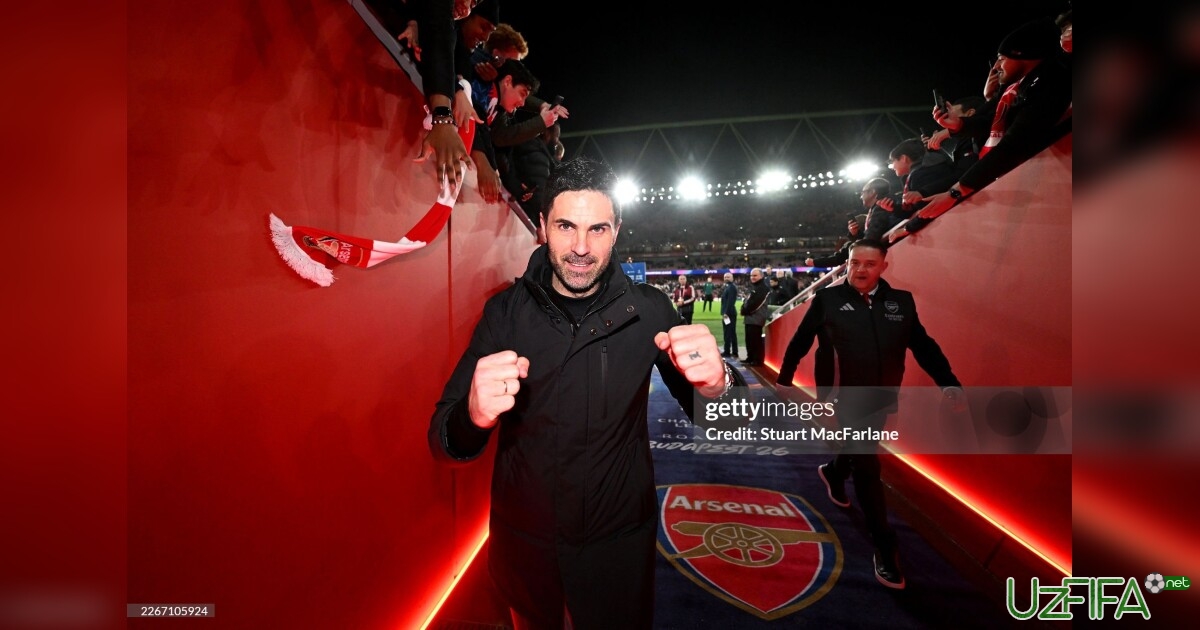 Mikel Arteta - APLning mart oyidagi eng yaxshi murabbiyi- uzfifa.net.