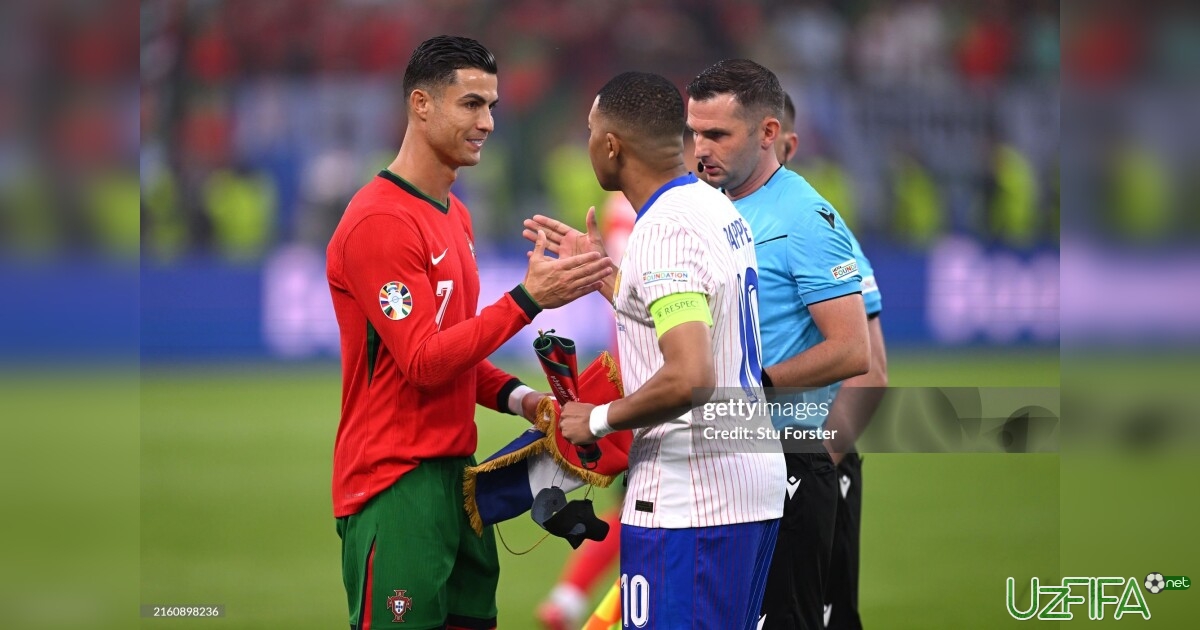 Mbappe: "Ronaldu - mening kumirim"- uzfifa.net.