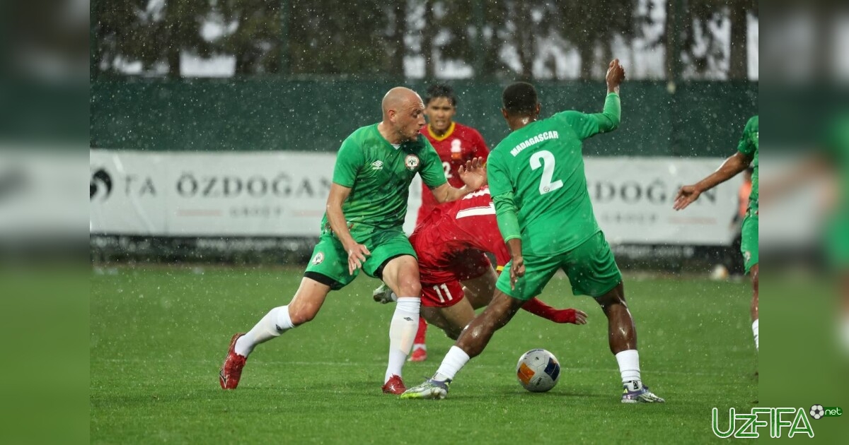 Madagaskar Qirg'iziston darvozasiga 5 ta gol urib, yirik hisobda engdi- uzfifa.net.