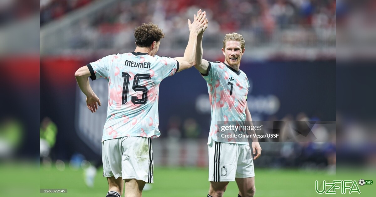 O'rtoqlik uchrashuvi. AQSH - Belgiya 2:5- uzfifa.net.