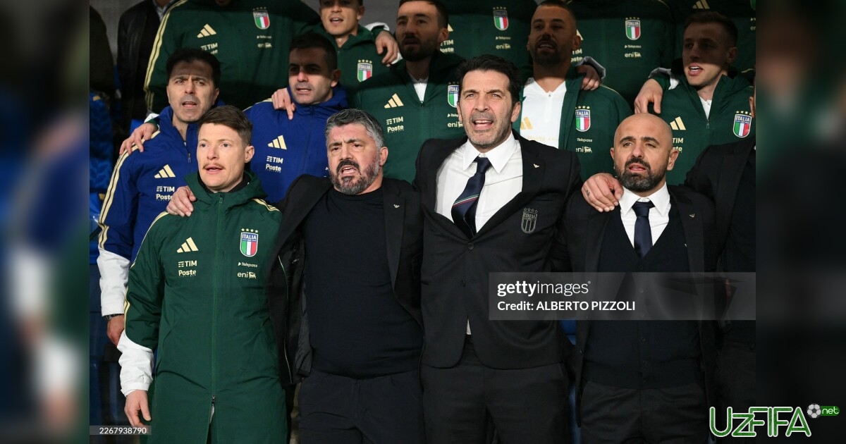 Gattuzo va Buffon Italiya terma jamoasini tark etadi - OAV- uzfifa.net.