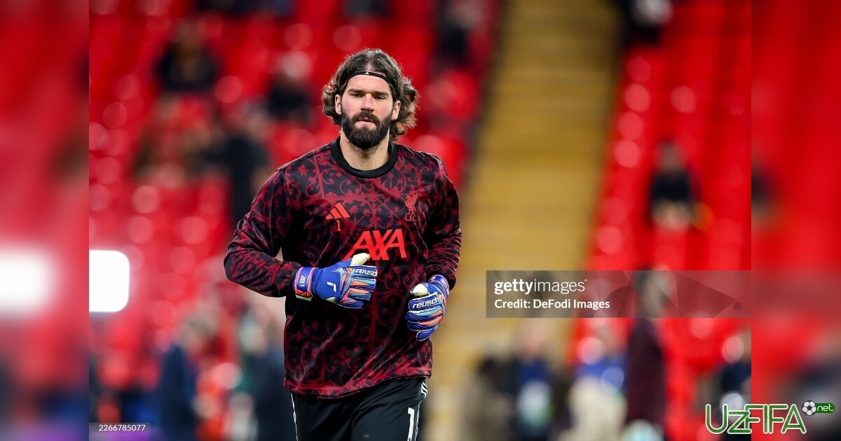 Alisson mavsum oxirigacha safdan chiqdi- uzfifa.net.