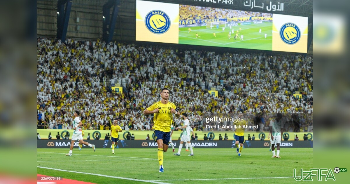 Saudiya Arabistoni. Ronaldu qaytishini dubl bilan nishonladi- uzfifa.net.
