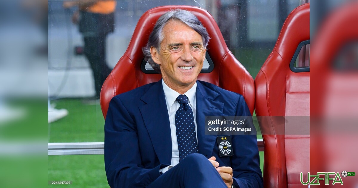 Manchini Italiya terma jamoasini boshqarishga tayyor- uzfifa.net.