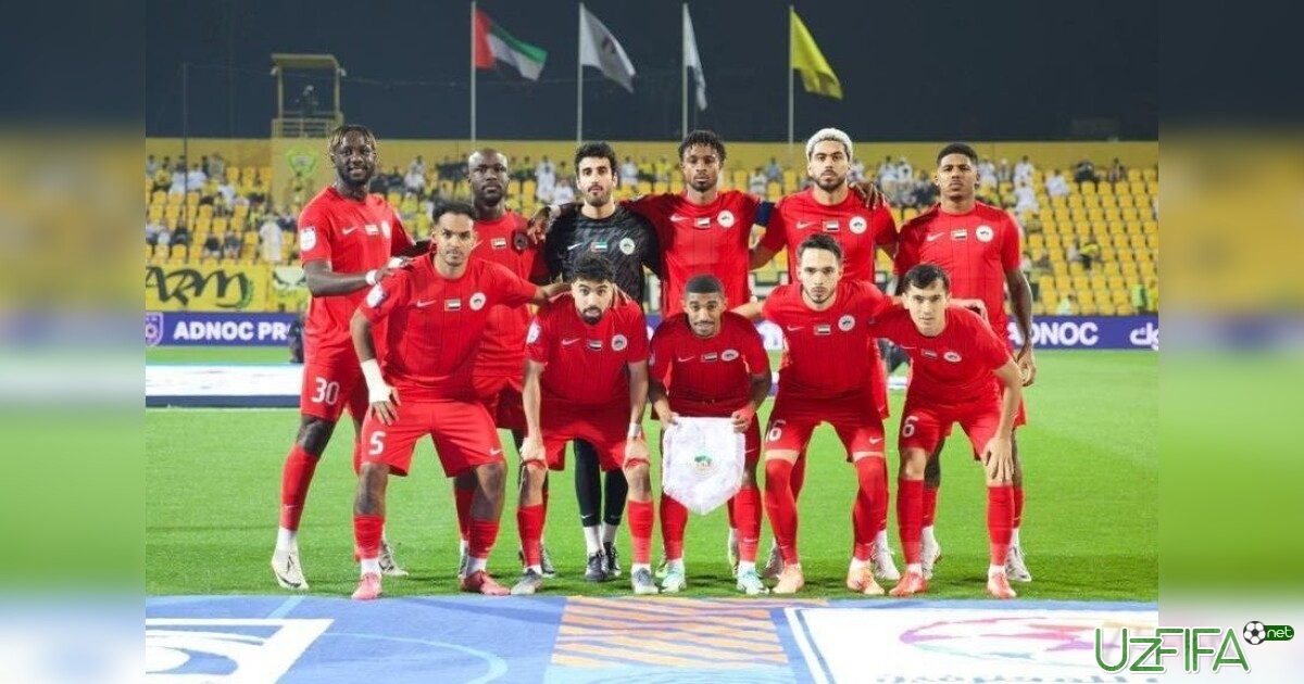 "Al Bataeh" - "Kalba". Tarkiblar ma'lum- uzfifa.net.