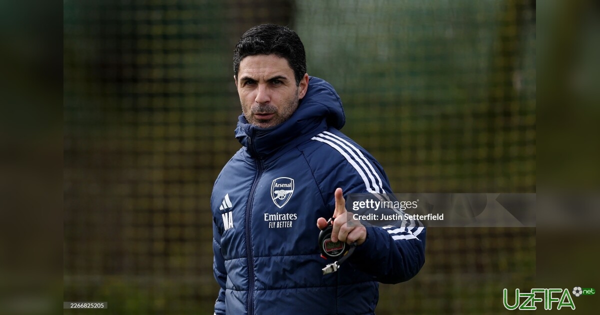 Arteta mavsumning hal qiluvchi qismi uchun kutilmalarini bayon qildi- uzfifa.net.