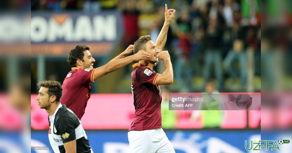 Totti - faoliyatini bitta klubda o'tkazgan eng yaxshi futbolchi!- uzfifa.net.