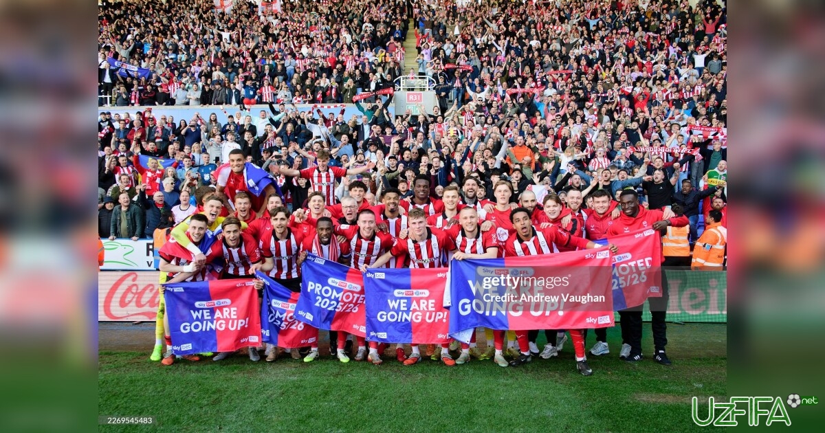 "Linkoln Siti" 65 yildan so'ng Chempionshipga qaytdi- uzfifa.net.