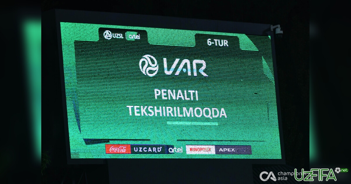 O'zFHM bayonoti: VAR audioyozuvlari uchinchi tomonga berilmaydi- uzfifa.net.