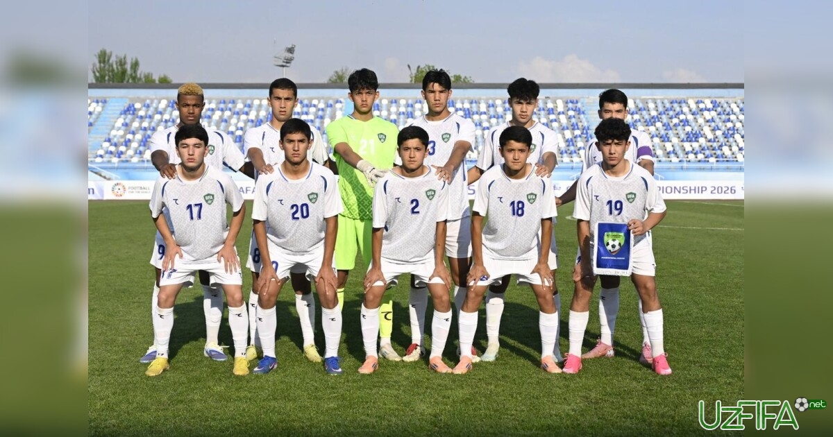 CAFA U-17 Championship 2026. Bugun o'smirlarimiz Turkmanistonga qarshi maydonga tushadi- uzfifa.net.