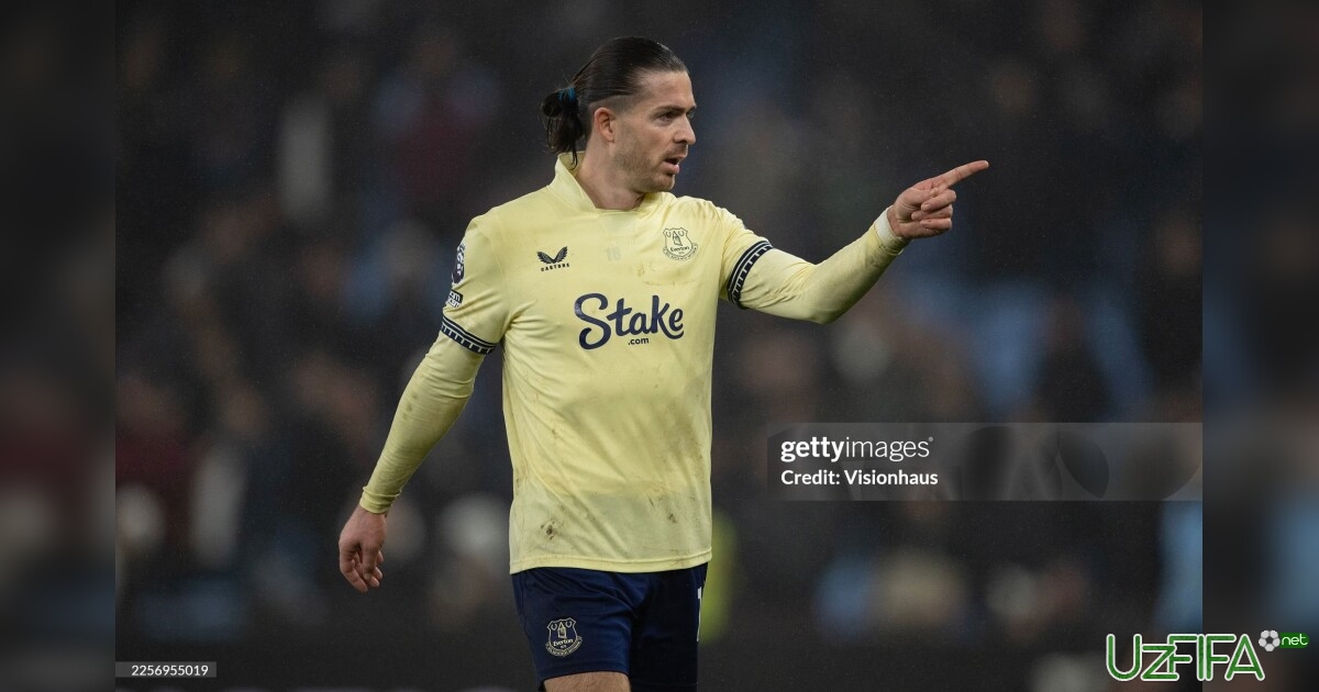 "Everton" Jek Grilish bo'yicha qaror qabul qildi- uzfifa.net.