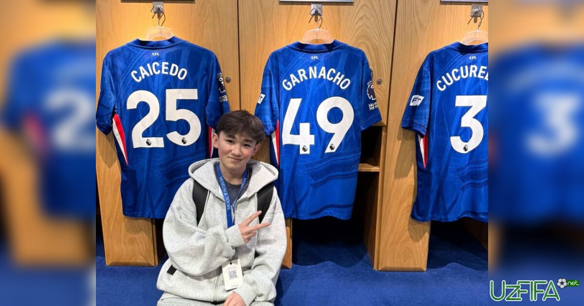 Andijonlik 15 yoshli futbolchi "Chelsi" bilan shartnoma imzolamoqda- uzfifa.net.