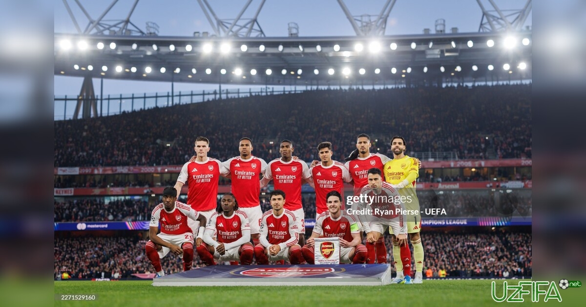 "Arsenal" joriy mavsum ushbu natijaga erishgan yagona jamoa- uzfifa.net.