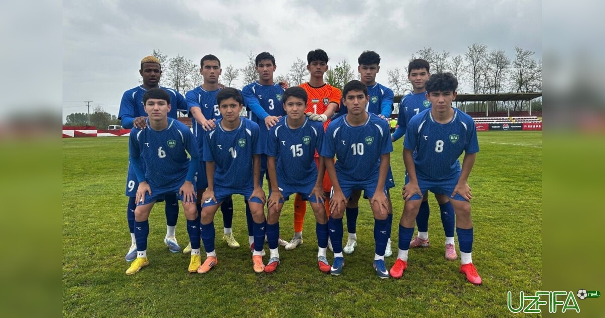 Rivojlanish kubogi. O'zbekiston U-16 mezbon Shimoliy Makedoniyani mag'lub etdi- uzfifa.net.