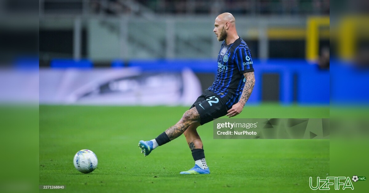 "Inter" himoyachisi rekord o'rnatdi- uzfifa.net.