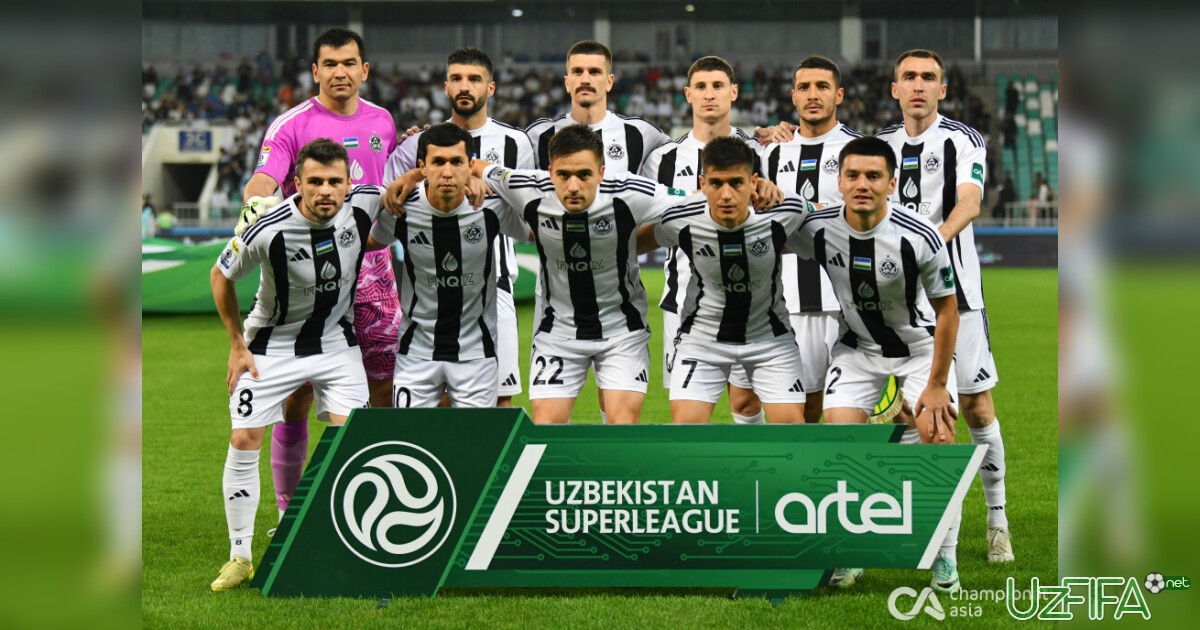 "Neftchi" - "Nasaf". Tarkiblar ma'lum- uzfifa.net.
