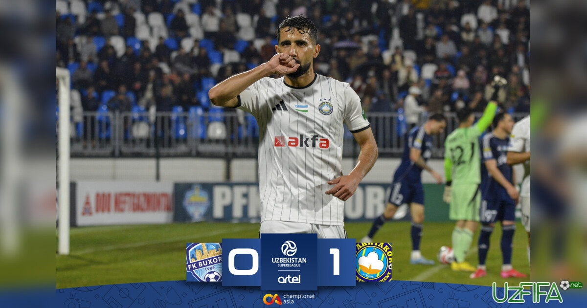 Superliga. "Paxtakor" Buxoroda qiyin g'alabaga erishdi- uzfifa.net.