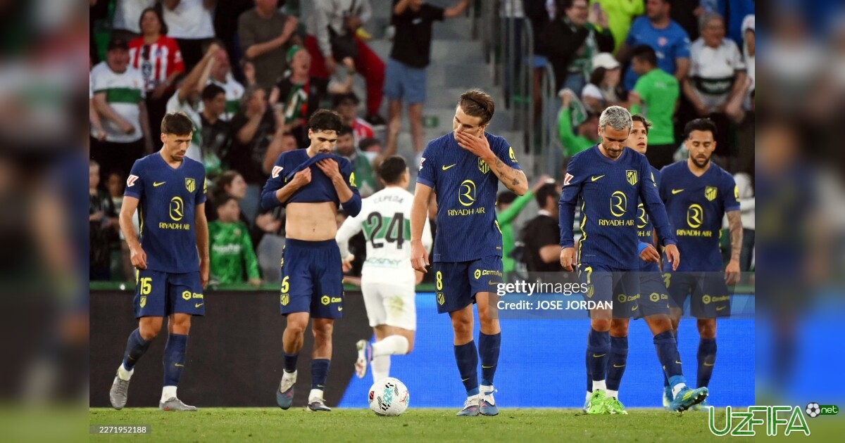 La Liga.  “Atletiko” bu safar “Elche”ga yutqazdi- uzfifa.net.