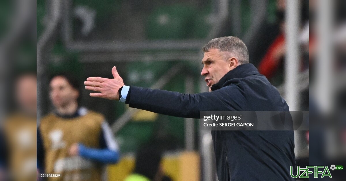 Rebrov Ukraina terma jamoasi bosh murabbiyi lavozimidan iste'foga chiqdi- uzfifa.net.