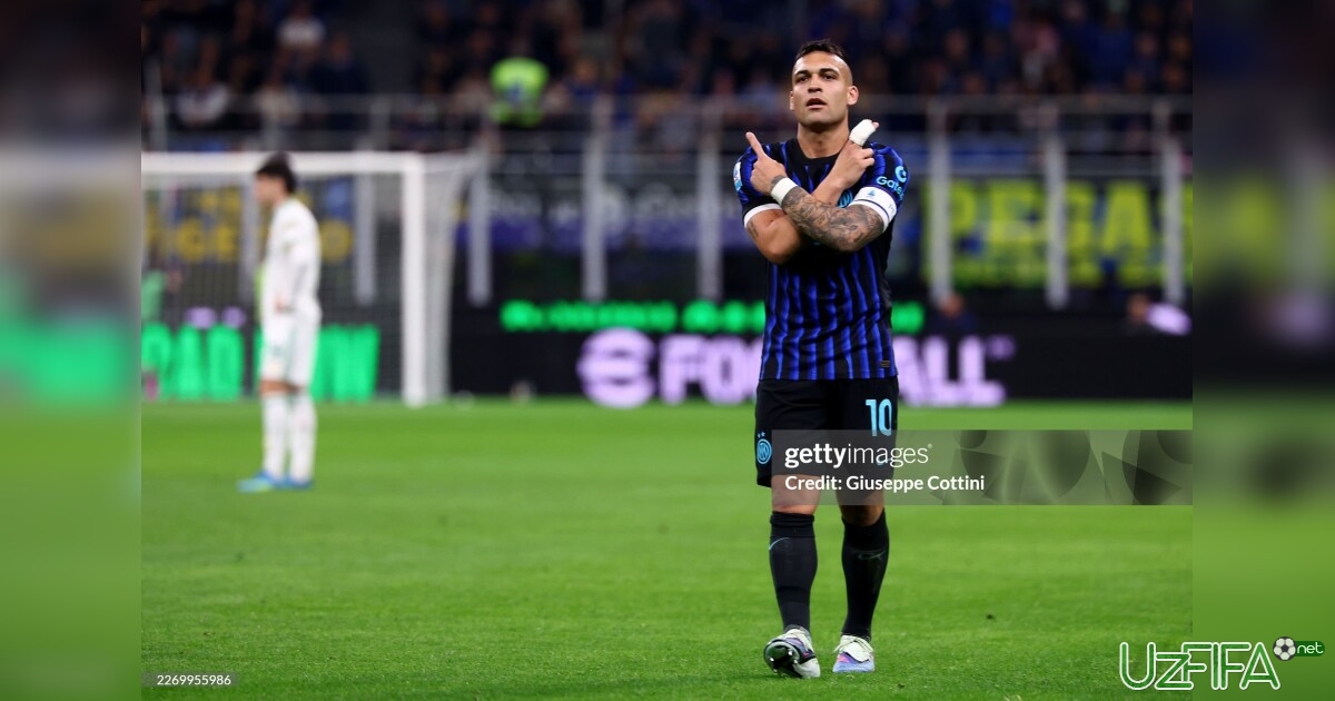 Lautaro Martines maydonga qaytishga yaqin- uzfifa.net.