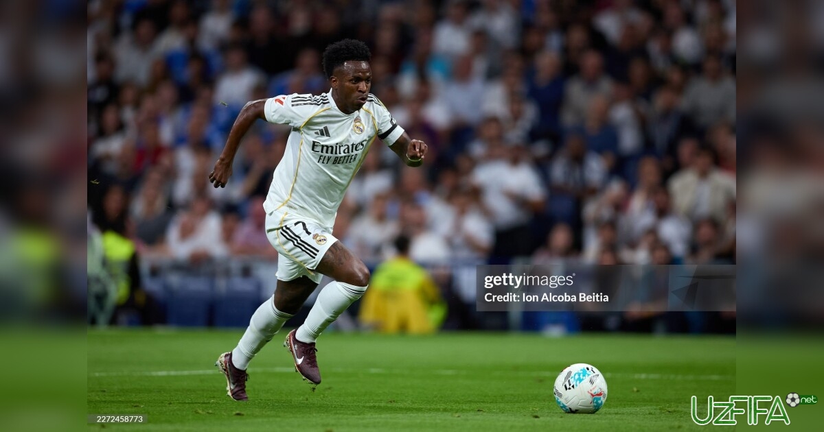 Manba: "Real" Vinicius bilan yangi shartnoma imzolaydi- uzfifa.net.