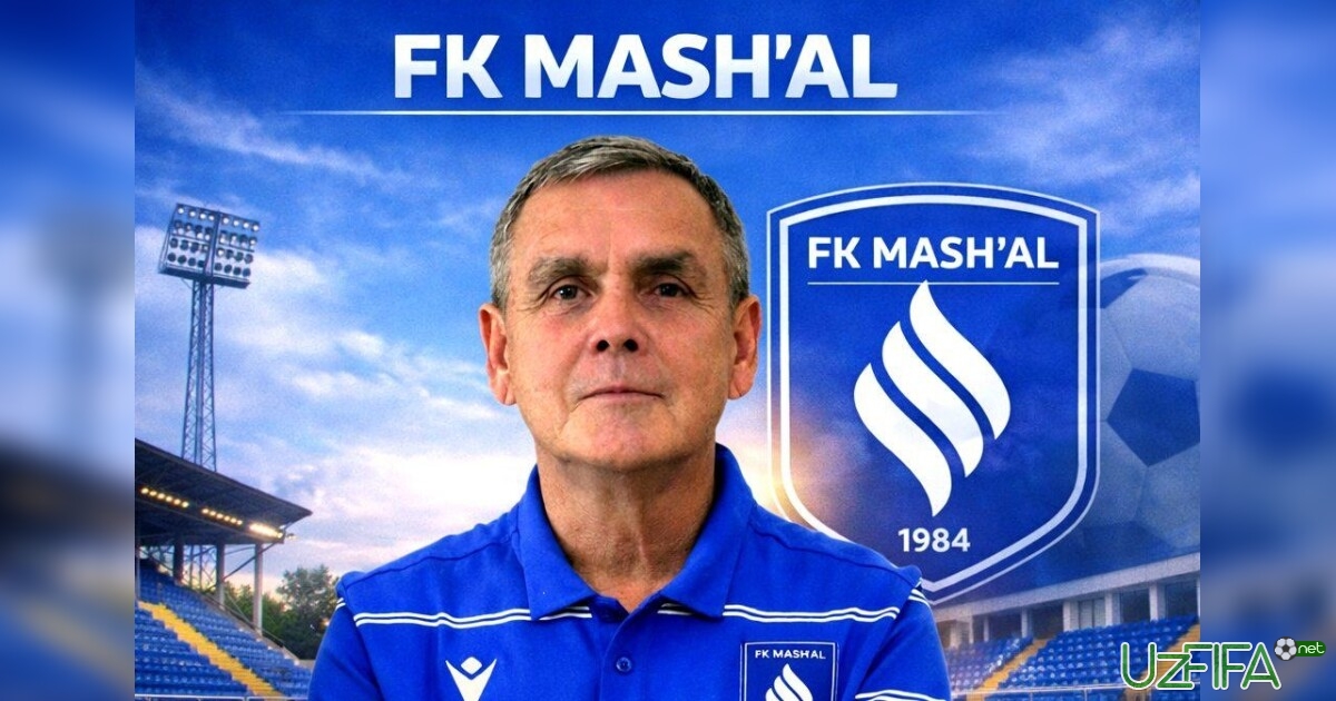 Ildar Sakaev - “Mashal” PFK bosh murabbiyi- uzfifa.net.
