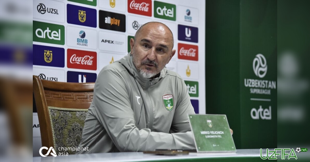 Mirko Yelichich: "Bugungi bahsda ko'prog'iga loyiq edik"- uzfifa.net.