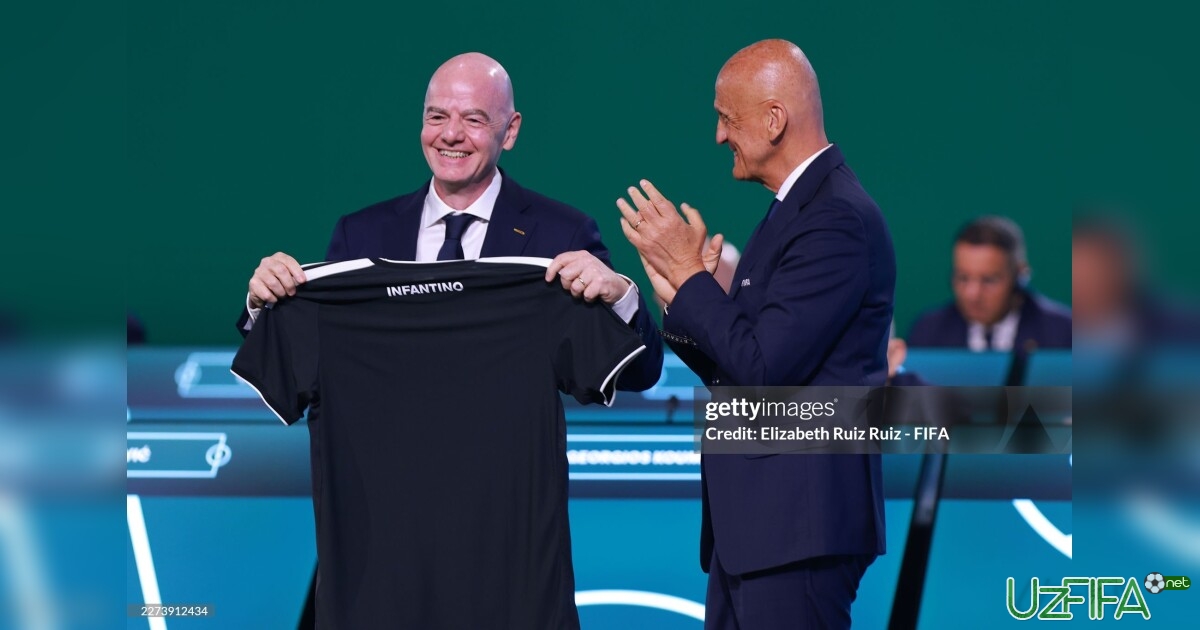 Infantino 2027 yilgi FIFA prezidentlik saylovida ishtirok etish niyatini e'lon qildi- uzfifa.net.