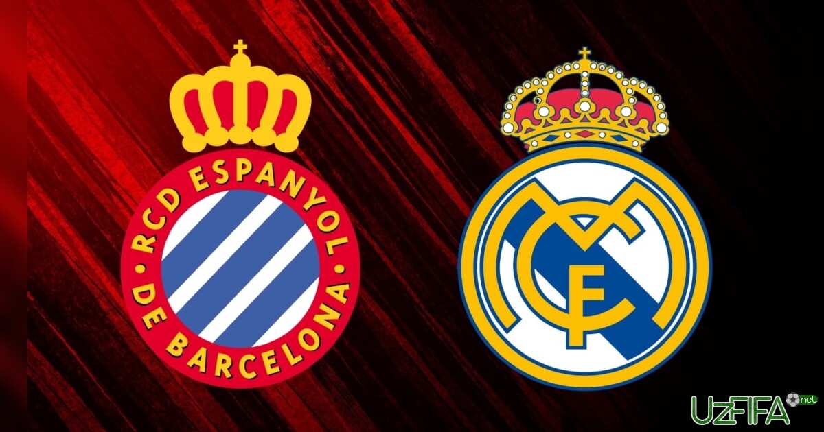 "Espanol" - "Real". Tarkiblar ma'lum- uzfifa.net.