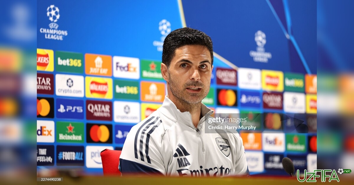 Arteta: "Finalga chiqishga chanqoqmiz"- uzfifa.net.