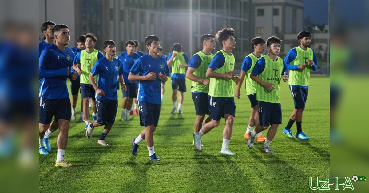 O'zbekiston U-20 termasi CAFA turniri oldidin tayyorgarlikni boshladi- uzfifa.net.