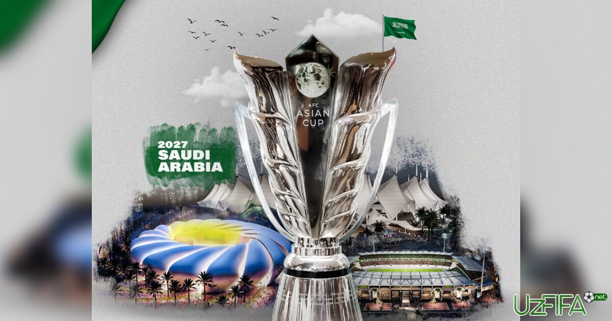 2027 yilgi Osiyo Kubogiga qur'a tashlanmoqda- uzfifa.net.