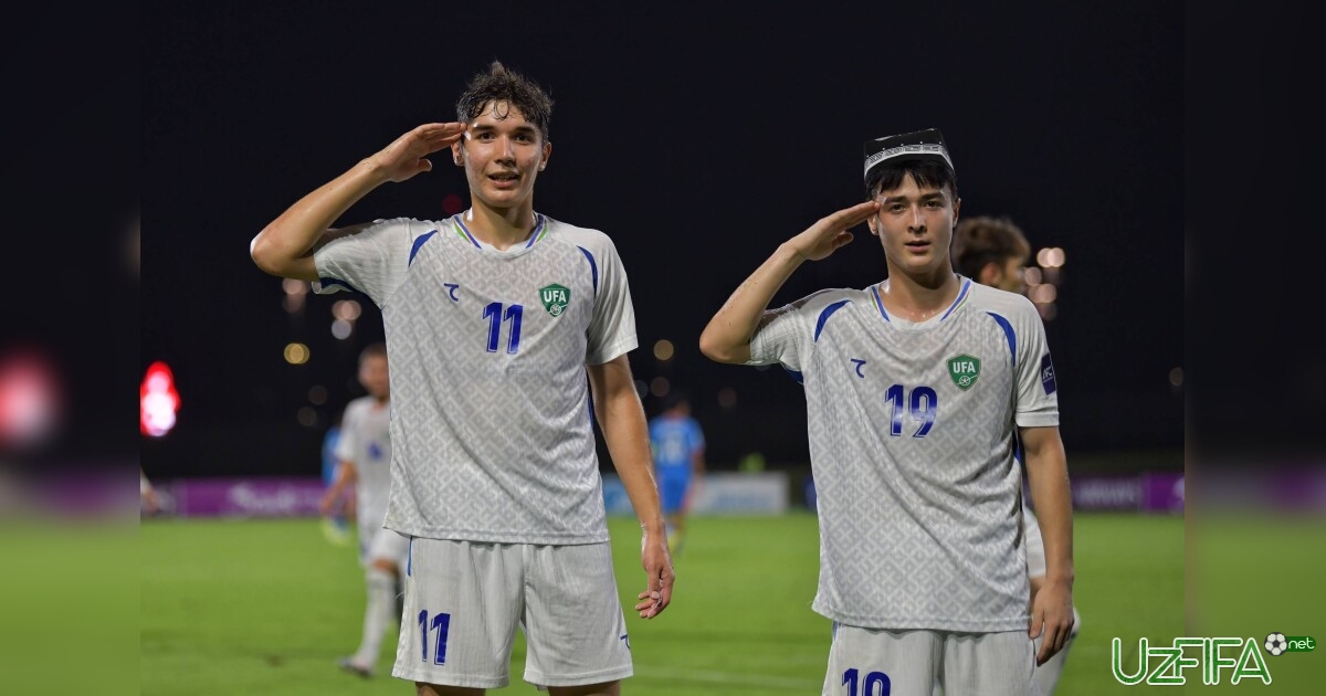 U-17 Osiyo Kubogi. Hindiston - O'zbekiston 0:3- uzfifa.net.