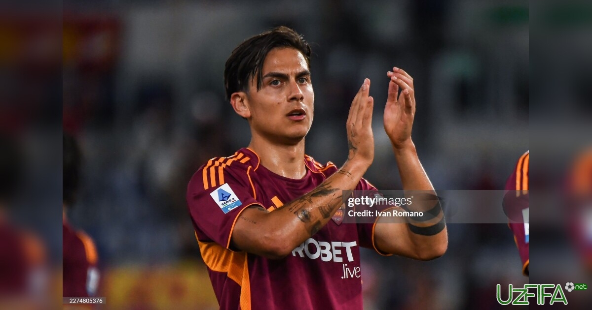 Dibala: "Roma" menga shartnoma uzaytirishni taklif qilmadi"- uzfifa.net.