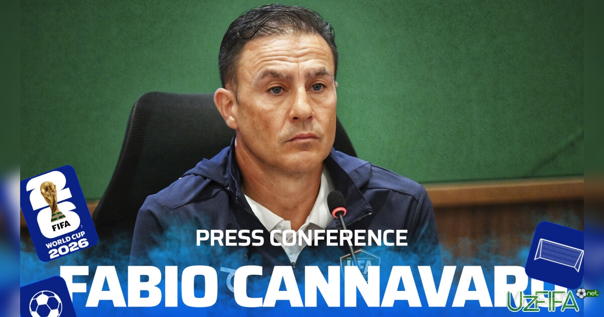 Fabio Kannavaro ishtirokida matbuot anjumani qanday o'tdi?- uzfifa.net.