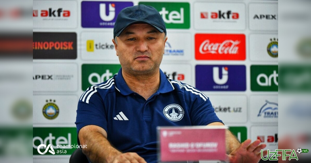 Rashid G'ofurov: "Bizga bitta g'alaba kerak edi"- uzfifa.net.