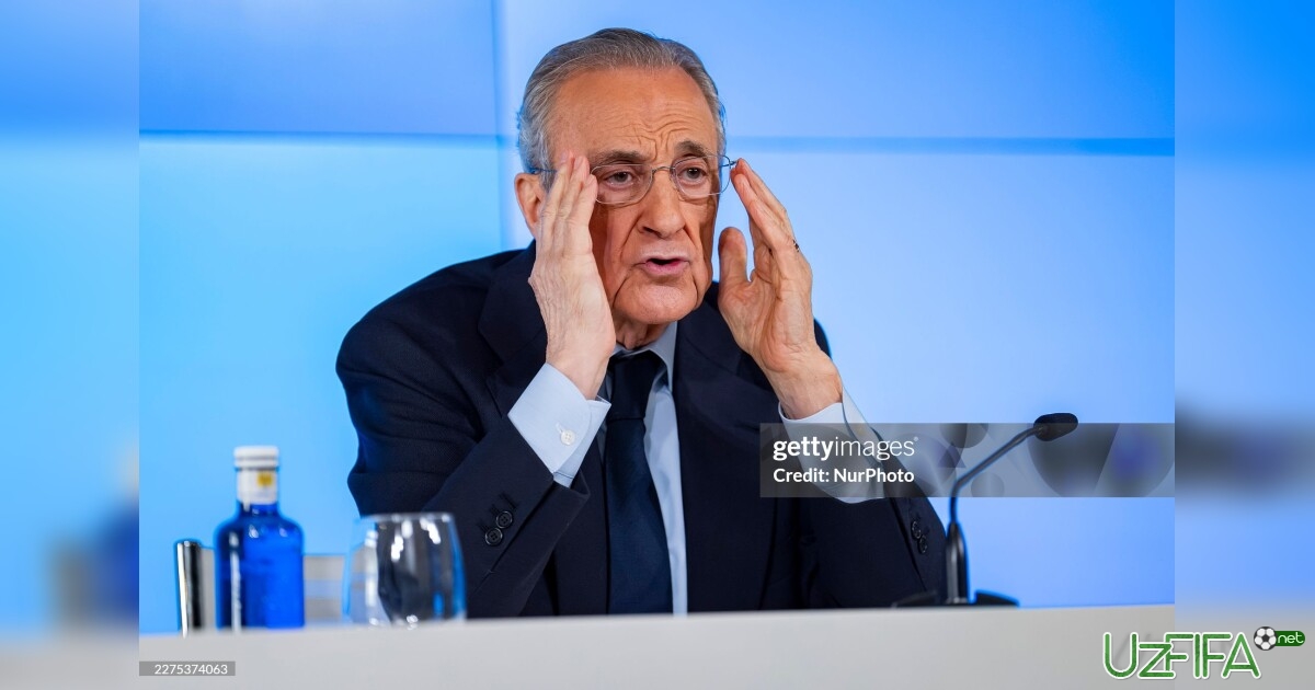 Peres "Real Madrid"ning omadsiz mavsumining sababini aytdi- uzfifa.net.