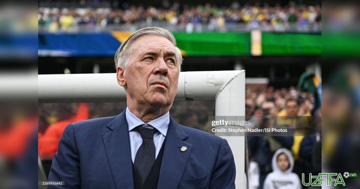 Karlo Anchelotti Braziliya terma jamoasi bilan shartnomani uzaytirdi- uzfifa.net.