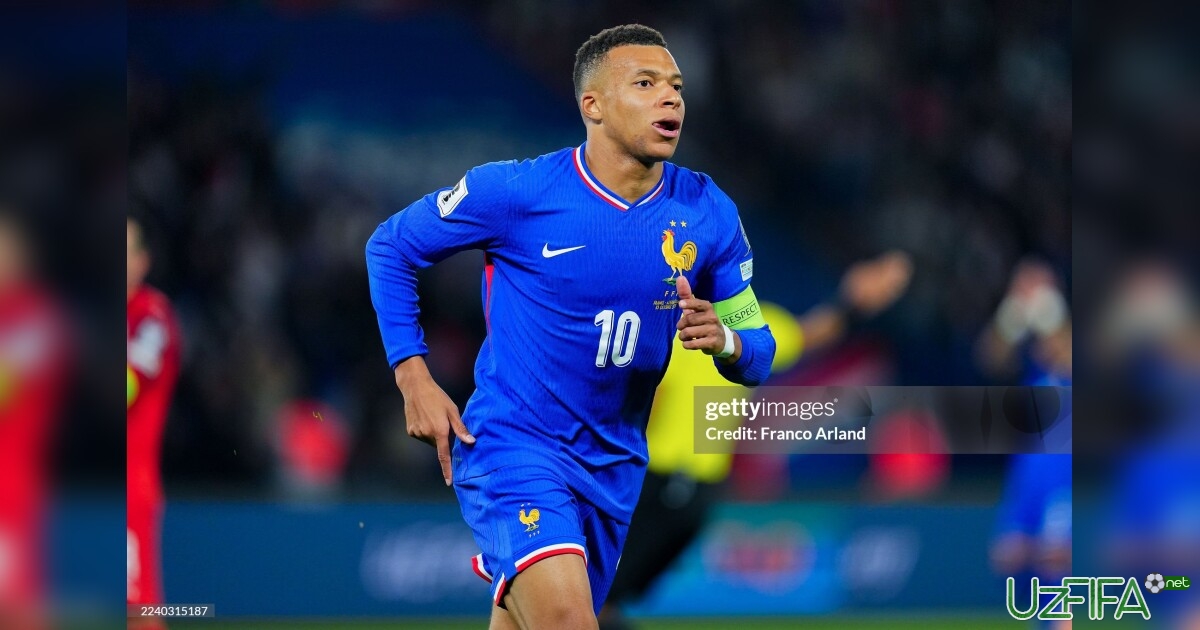 Mbappe: “JCHda o'z mamlakatim sharafini himoya qilishdan faxrlanaman”- uzfifa.net.
