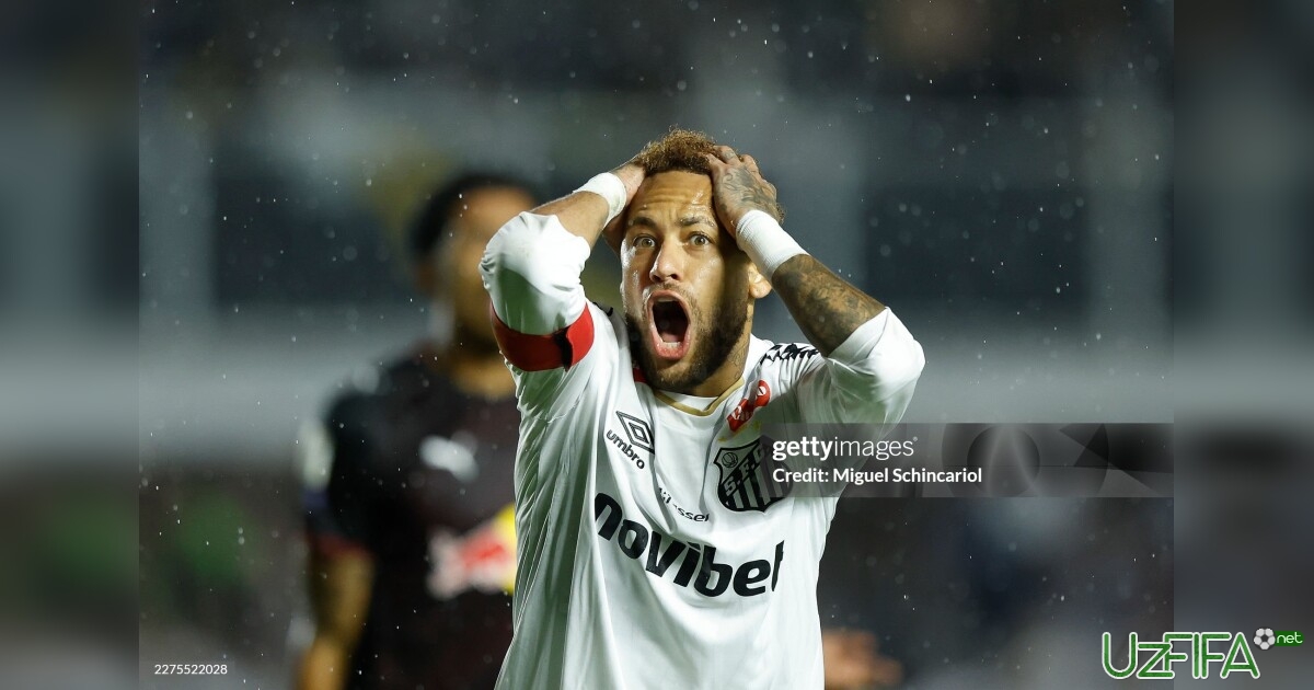Neymar xato tufayli almashtirildi. U JCH qaydnomasiga kirish uchun kurashayotgandi- uzfifa.net.