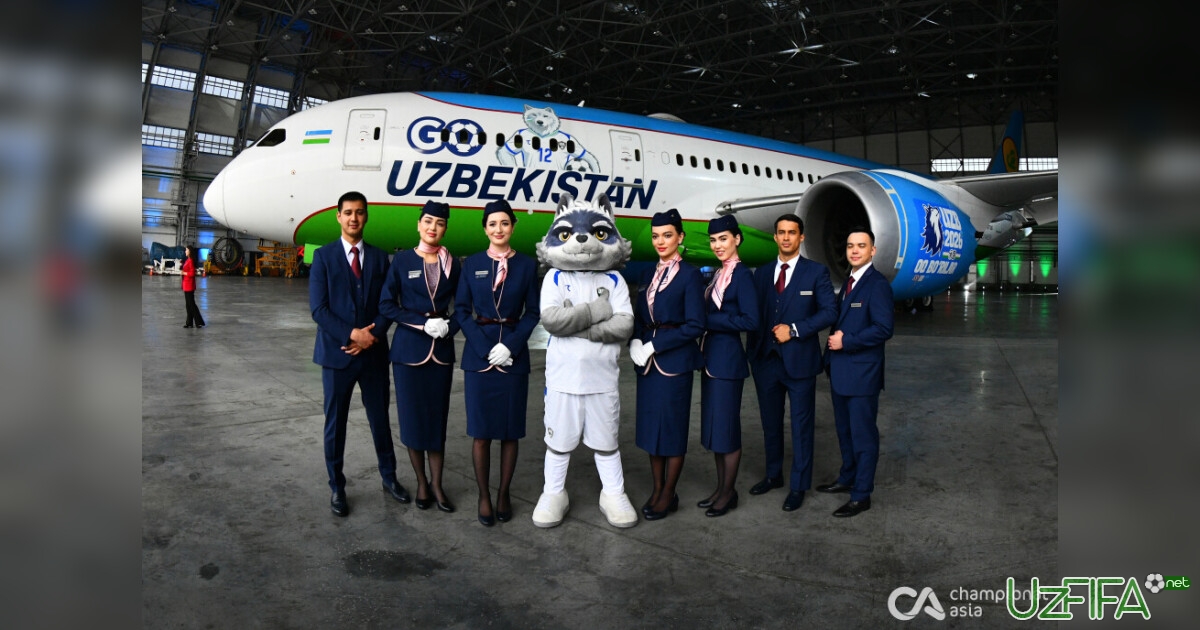 O'zbekiston MTJni mundialga olib ketadigan Dreamliner tanishtirildi GALEREYA- uzfifa.net.