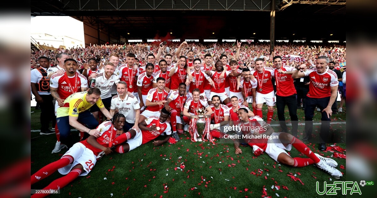 Opta talqiniga ko'ra "Arsenal" - APL-2026/27 favoriti- uzfifa.net.