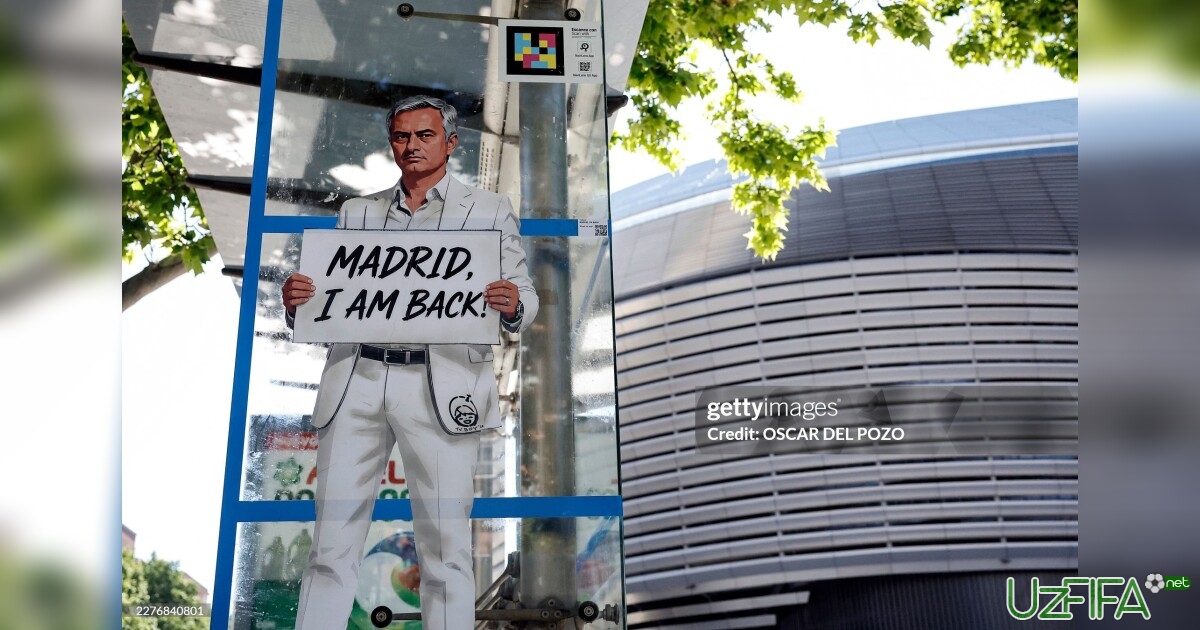 Mourinyuning "Real"dagi maoshi ma'lum- uzfifa.net.