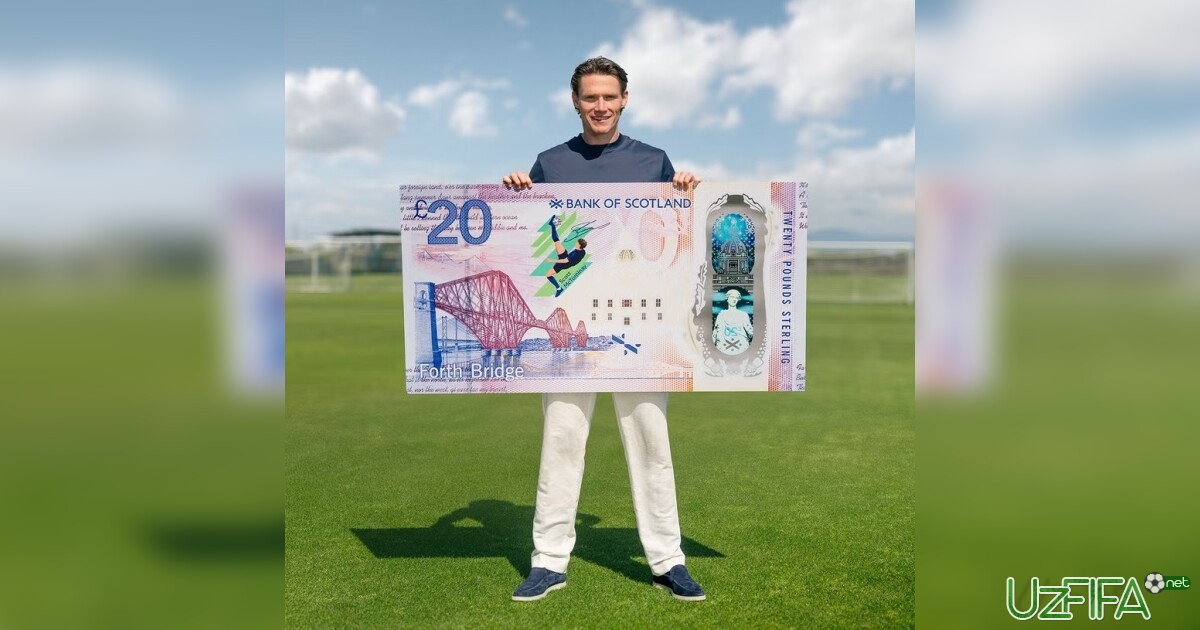 Shotlandiya banki gol aks etgan banknota chiqardi (FOTO)- uzfifa.net.