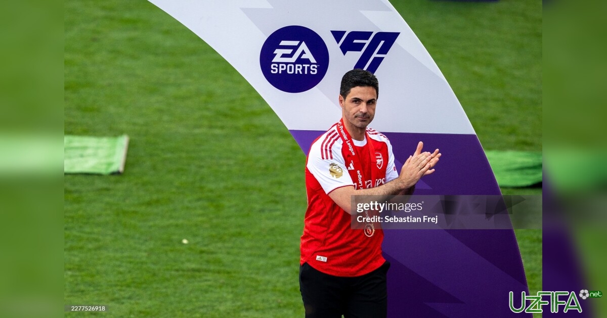 Arteta APLning 2025/2026 yilgi mavsumdagi eng yaxshi murabbiyi deb topildi- uzfifa.net.